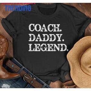 Coach Daddy Legend Shirt Basketball Best Tshirt